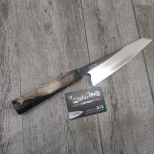 Kiritsuke – knife – radica stabilizzata e resina – lama 23 cm